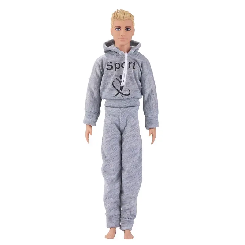 Kawaii 4 Items / Lot Fashion Ken Doll Suits Kids Toys Clothes Accessories For Boy Friend Ken DIY Dressing Birthday Present
