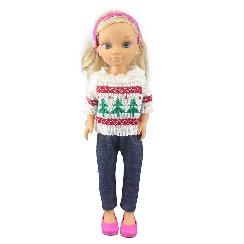 New Cute sweater suit clothes Fit With 42cm FAMOSA Nancy Doll (Doll and shoes are not included), Doll Accessories