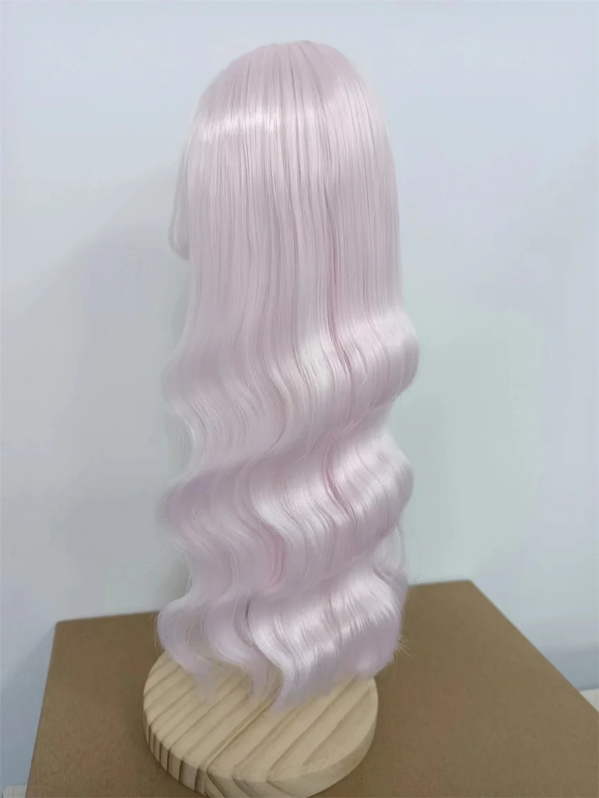BJD / SD / DD Wig 1/3, Bear Sister / MDD High Temperature Silk Water Ripple Long Curly Hair BJD Doll Accessories (No Doll)