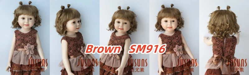 JD544 9-10inch 10-11inch 11-12inch Lovely Snail Feeler Synthetic Mohair BJD Wigs QBaby Blythes 18' Doll Accessories