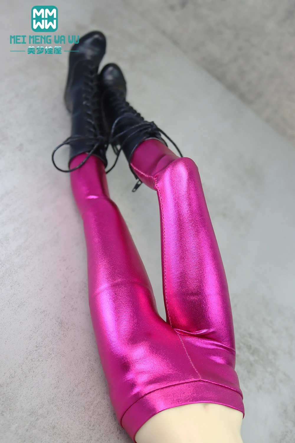NEW BJD Doll Clothes Fashion Candy Colors Slim Leather Pants for 28-60CM 1/3 1/4 1/6 DD SD YOSD MSD Doll Accessories