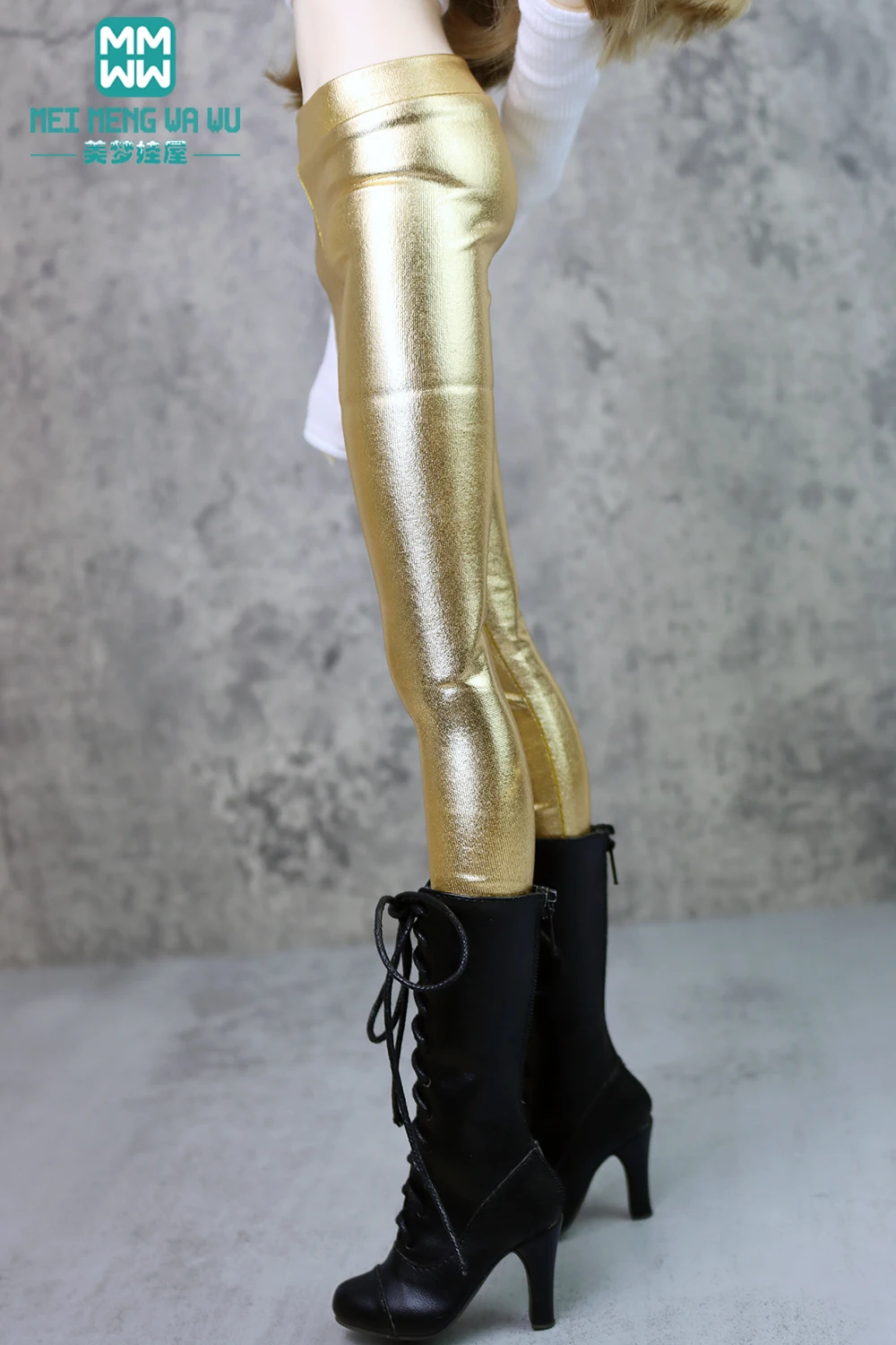 NEW BJD Doll Clothes Fashion Candy Colors Slim Leather Pants for 28-60CM 1/3 1/4 1/6 DD SD YOSD MSD Doll Accessories