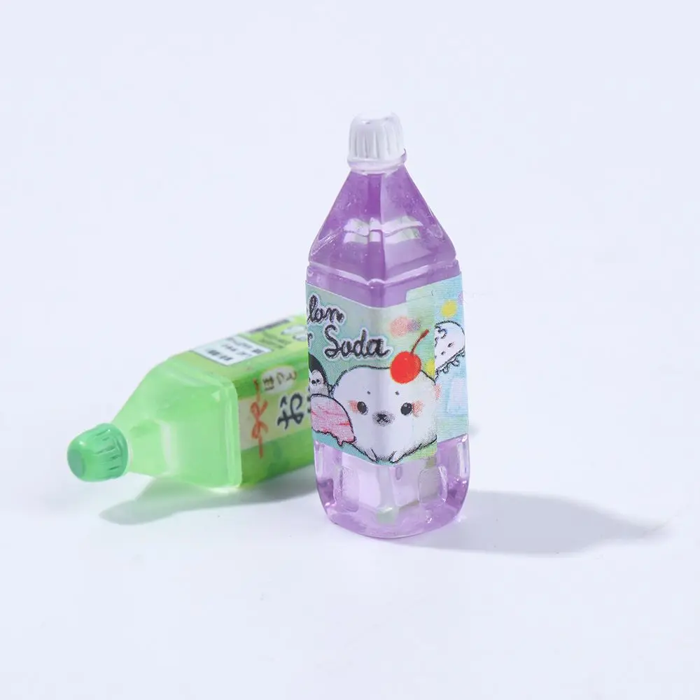 1/10Pcs Mini Drink Juice Bottles Dollhouse Decoration Doll Food Kitchen Living Room Accessories ob11 Model Shooting Props