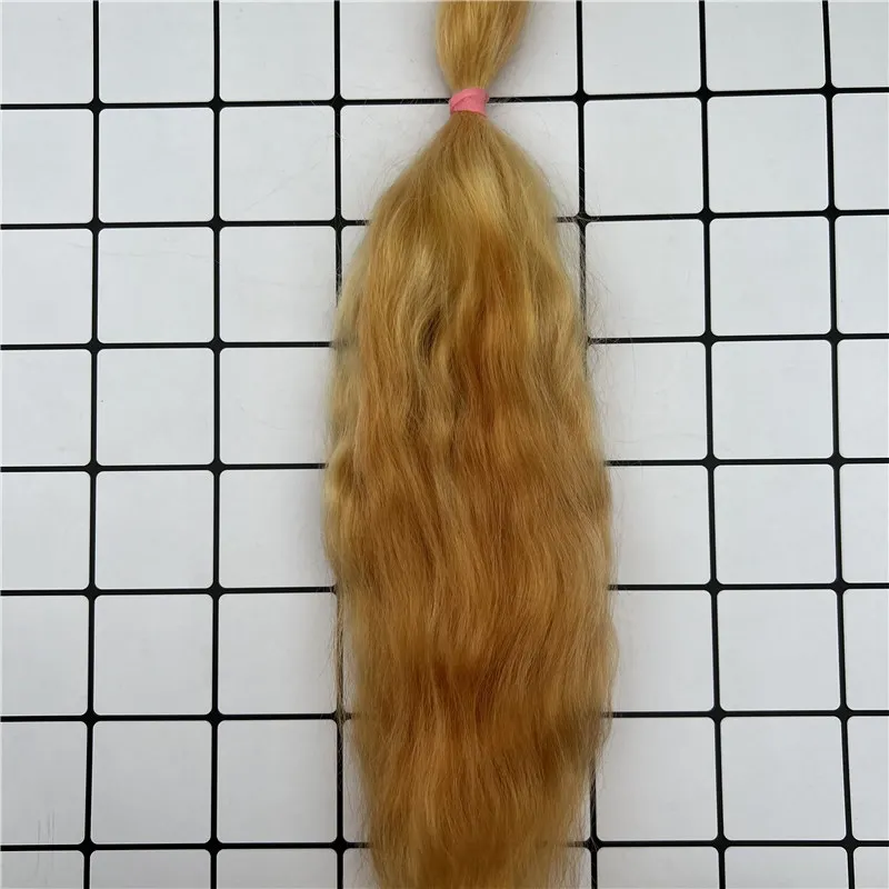 25-30cm 10grams /bag Reborn Doll Mohair DIY 1/3 1/4 BJD Doll Wig Top Quality Reborn Doll Mohair Hand Rooted Doll Hair Accessory