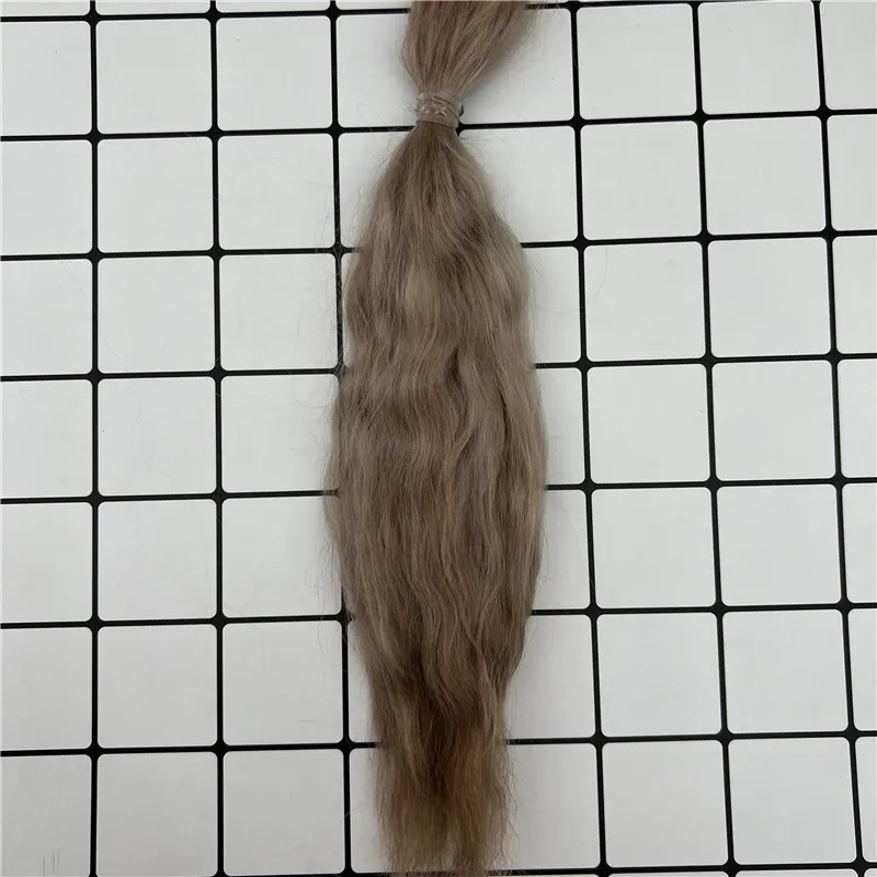 25-30cm 10grams /bag Reborn Doll Mohair DIY 1/3 1/4 BJD Doll Wig Top Quality Reborn Doll Mohair Hand Rooted Doll Hair Accessory