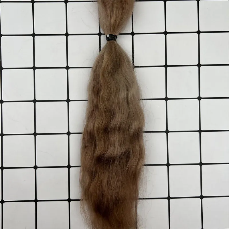 25-30cm 10grams /bag Reborn Doll Mohair DIY 1/3 1/4 BJD Doll Wig Top Quality Reborn Doll Mohair Hand Rooted Doll Hair Accessory