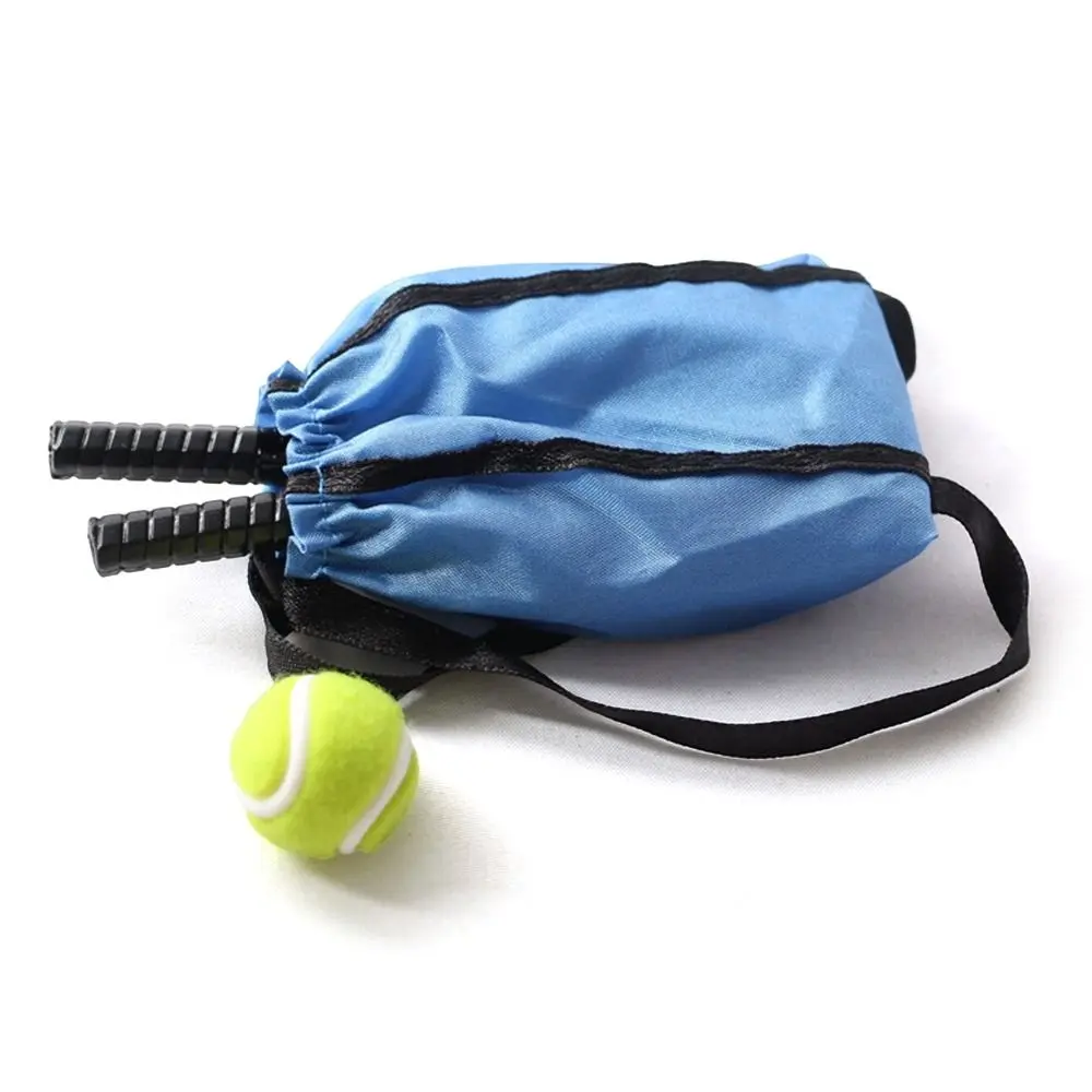 4PCS/Set Doll Tennis Racket kits Miniature Racquet Ball Bag Creative Photo Props For 1/6 1/12 DIY Dollhouse Accessories