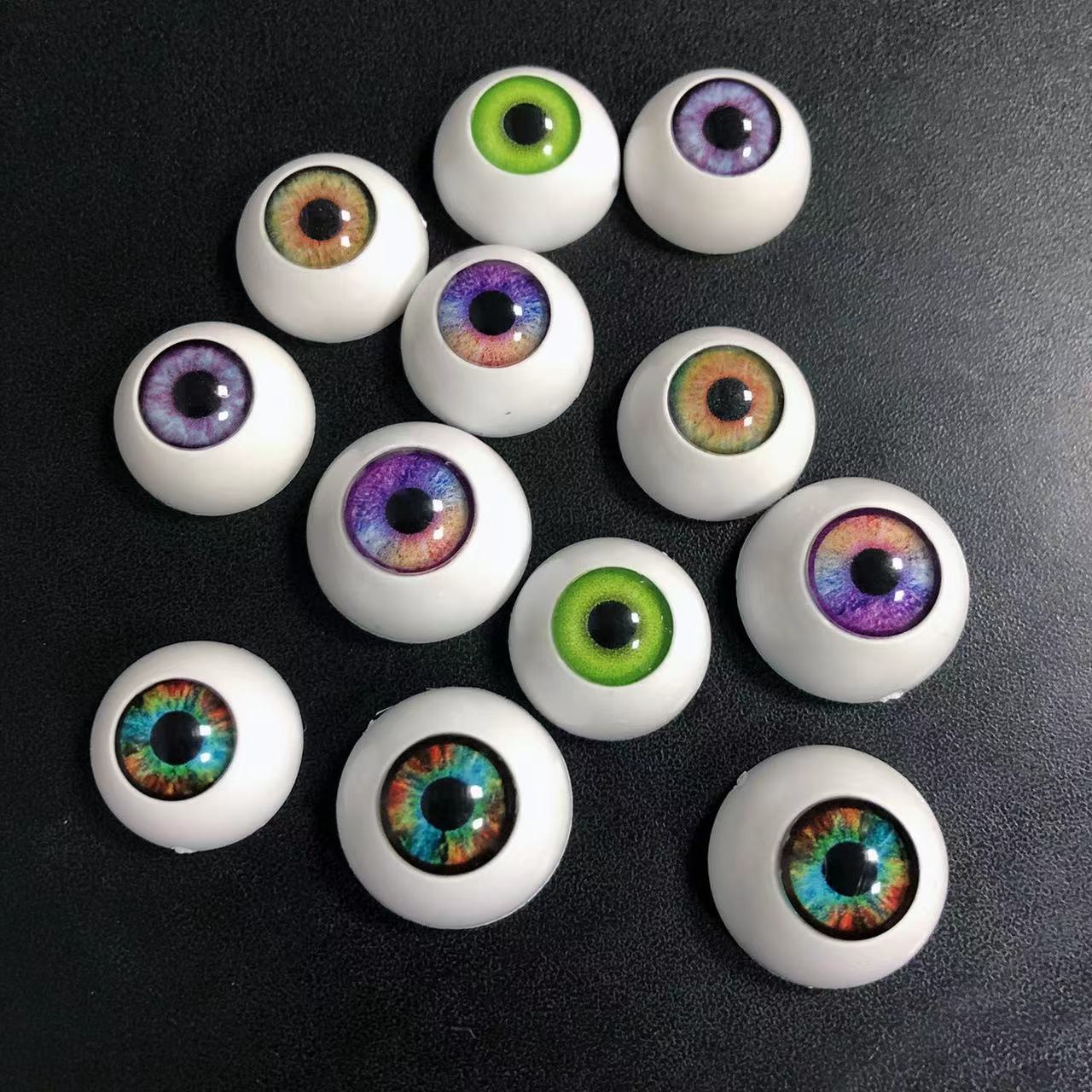 1 Pairs10mm/12mm/14mm/16mm/18mm Eyeball DIY Toy Eyes Accessories Doll Eyeballs Bjd Doll Eyes