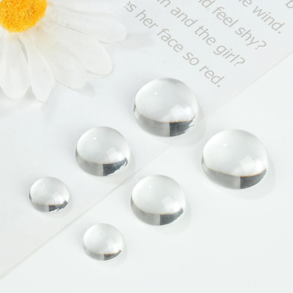 20Pcs Doll Eyes DIY Eyeballs Toys Eye Accessories 6/8/10/14/18/20mm Glass Eye Chips Crafts Toys Doll Glass Eyes Doll Accessories