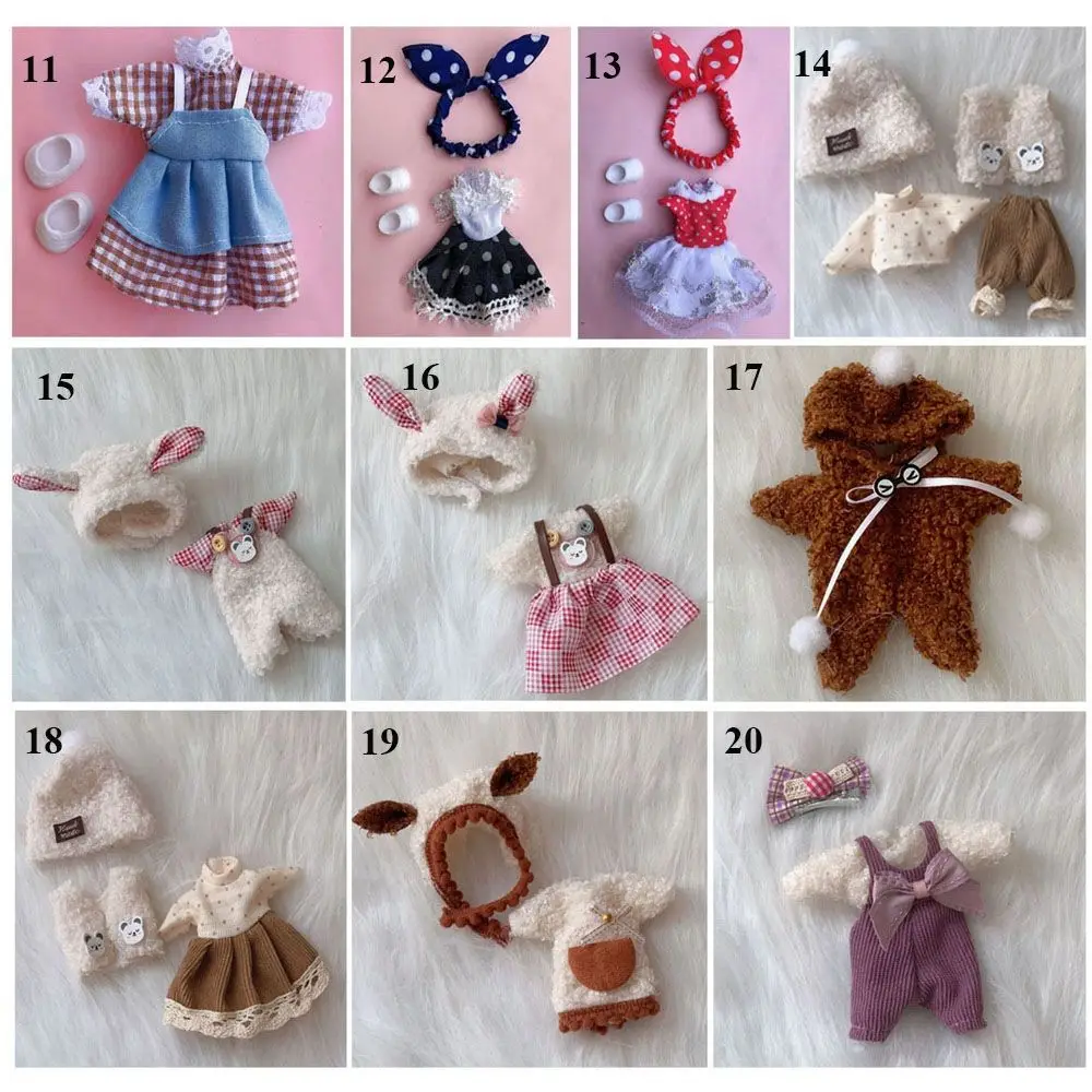 Obitsu 11 Ob11 Doll Clothes Suit For Ob11 Gsc 1/12 Bjd Molly Body 16~17cm Bjd Doll Cloth Animal Doll Outfit Clothes Accessories
