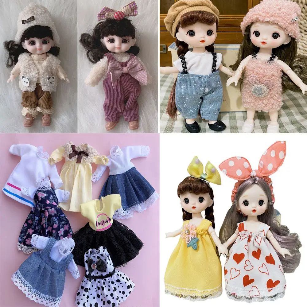 Obitsu 11 Ob11 Doll Clothes Suit For Ob11 Gsc 1/12 Bjd Molly Body 16~17cm Bjd Doll Cloth Animal Doll Outfit Clothes Accessories