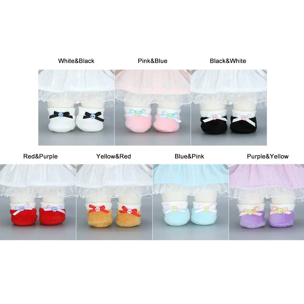 New 7 Styles Doll Plush Shoes Cartoon Style Clothes Accessories Dolls Shoes 20cm Cotton Doll