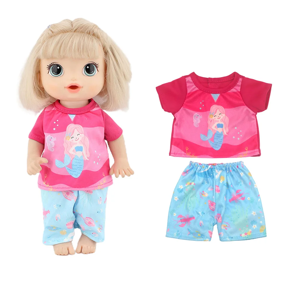 2024 Doll Clothes Suit For 12 Inch 30CM Baby Alive Doll Toys Crawling Doll Accessories