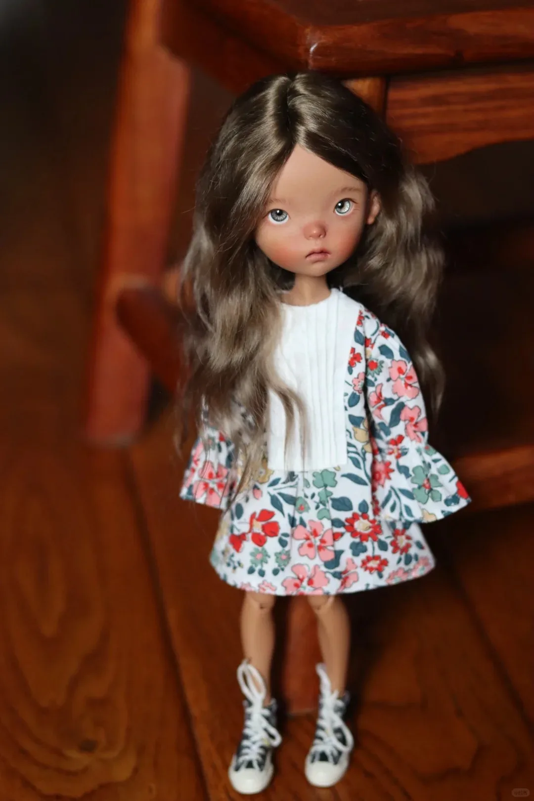 New SD BJD Doll 1/6 Special Landoudou Cute Little Cloth SD Doll BJD Plain Body Resin Nude Baby Makeup Girl Free Shipping