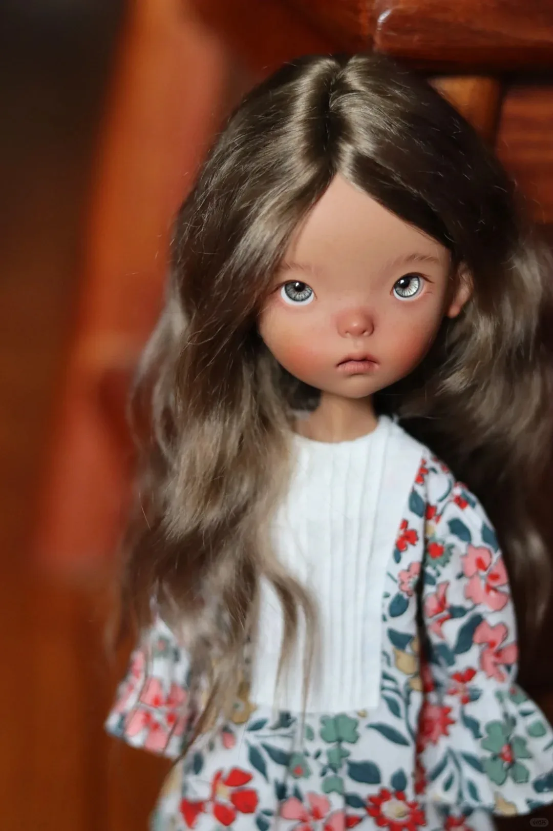 New SD BJD Doll 1/6 Special Landoudou Cute Little Cloth SD Doll BJD Plain Body Resin Nude Baby Makeup Girl Free Shipping
