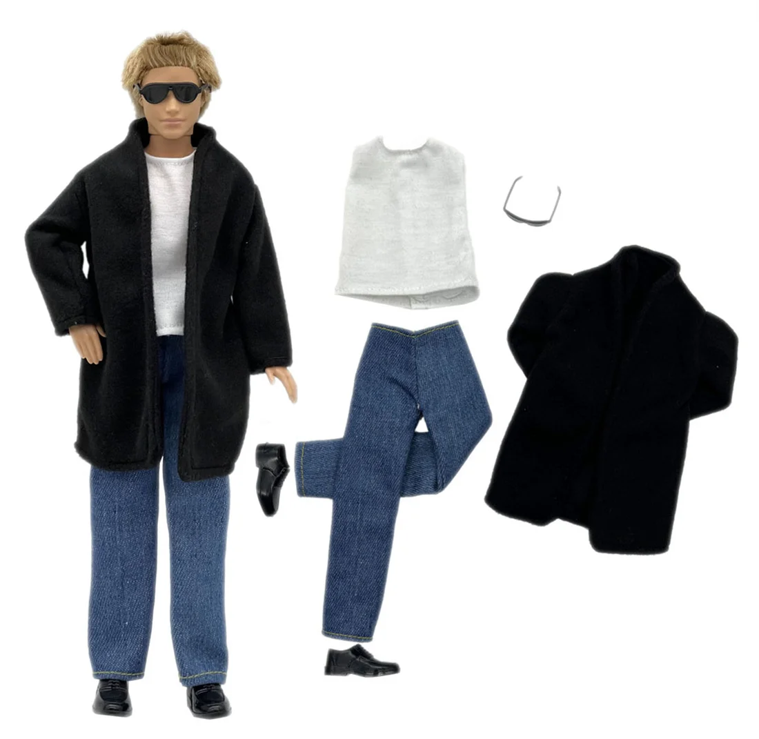 1 Set Ken Handmade Handsome Doll Accessories Casual Wear Clothes for 30cm 12inch Ken Doll Kids Gift