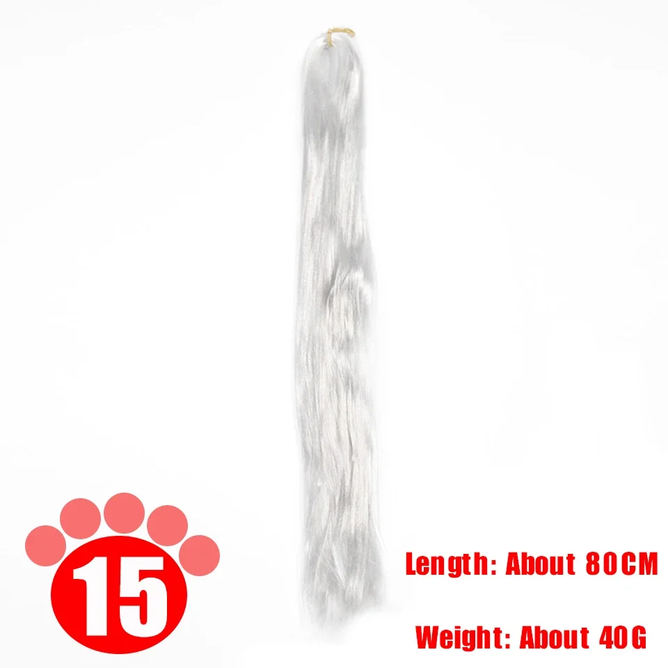 Rooting Doll Wigs Milk Silk Wigs Hair Transplant Hand-crocheted BJD/SD Doll Light Blue Gold Silver Black Doll Hair Accessories