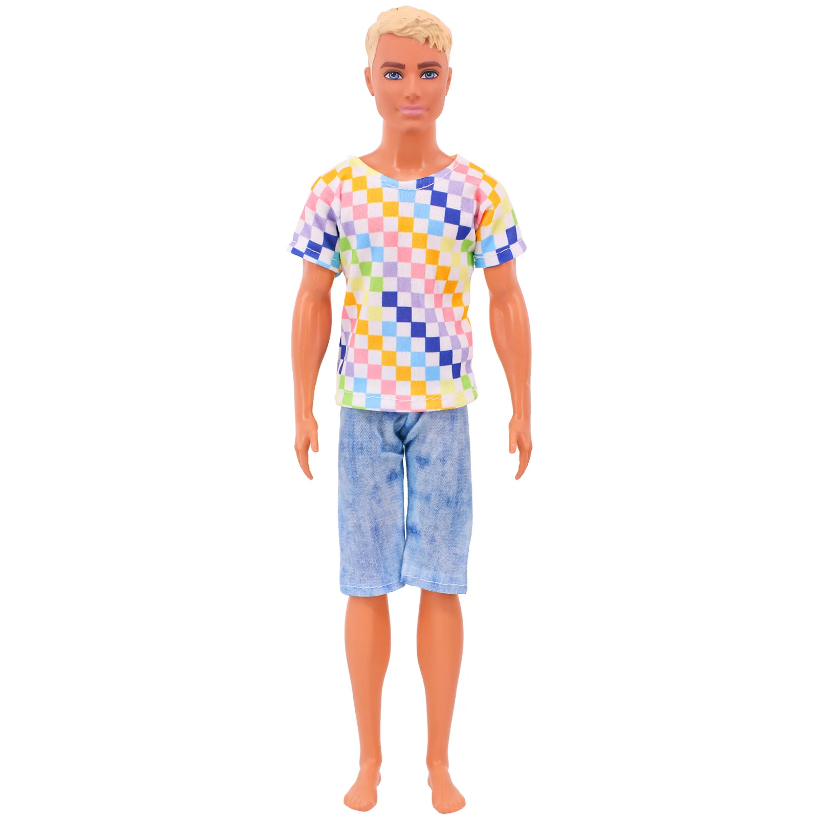 Handmade Ken Doll Clothes T-shirt + Shorts For Babi Dress Accessories Fashion Daily Clothing Gils Toys Birthday Gift