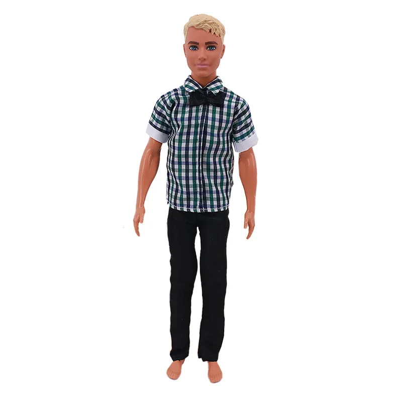 Handmade Ken Doll Clothes T-shirt + Shorts For Babi Dress Accessories Fashion Daily Clothing Gils Toys Birthday Gift