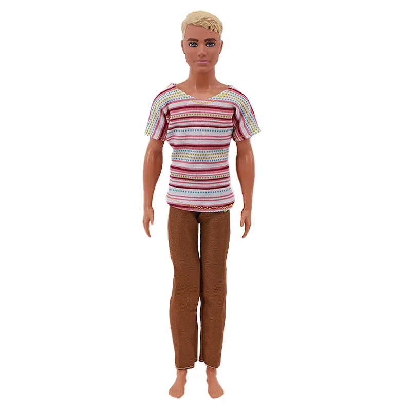 Handmade Ken Doll Clothes T-shirt + Shorts For Babi Dress Accessories Fashion Daily Clothing Gils Toys Birthday Gift