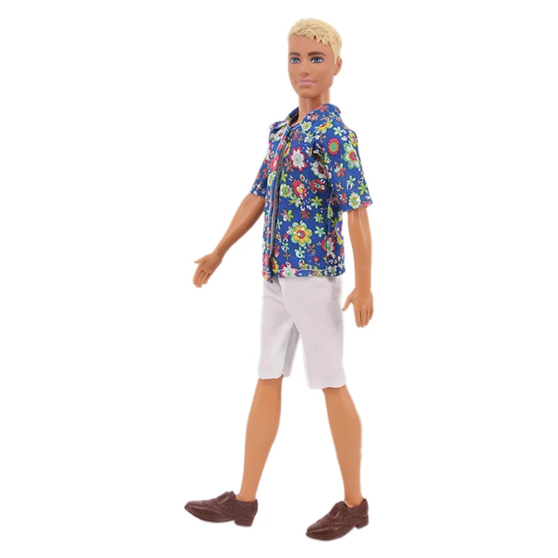 Handmade Ken Doll Clothes T-shirt + Shorts For Babi Dress Accessories Fashion Daily Clothing Gils Toys Birthday Gift