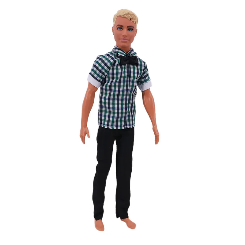 Handmade Ken Doll Clothes T-shirt + Shorts For Babi Dress Accessories Fashion Daily Clothing Gils Toys Birthday Gift