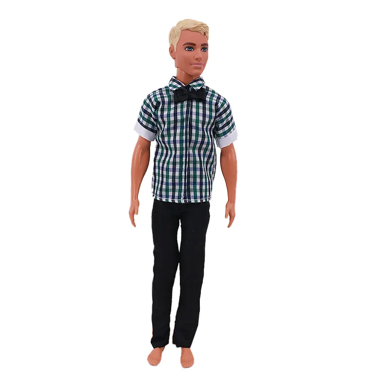 Handmade Ken Doll Clothes T-shirt + Shorts For Babi Dress Accessories Fashion Daily Clothing Gils Toys Birthday Gift