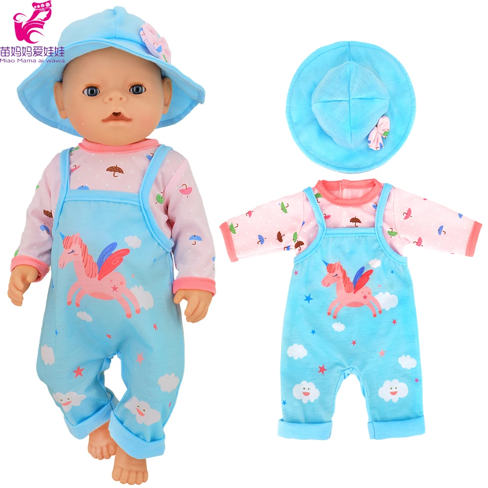 43 Cm Baby Doll Raincoat 18 Inch American Og Girl Doll Costume Girl Play Toys Clothes Wear Accessories