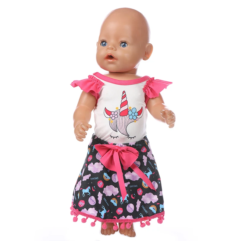43 Cm Baby Doll Raincoat 18 Inch American Og Girl Doll Costume Girl Play Toys Clothes Wear Accessories
