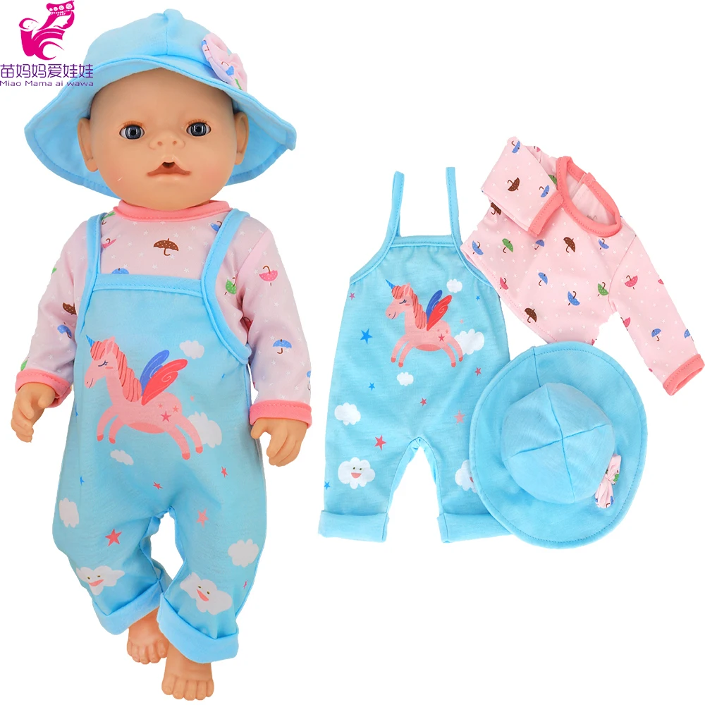 43 Cm Baby Doll Raincoat 18 Inch American Og Girl Doll Costume Girl Play Toys Clothes Wear Accessories