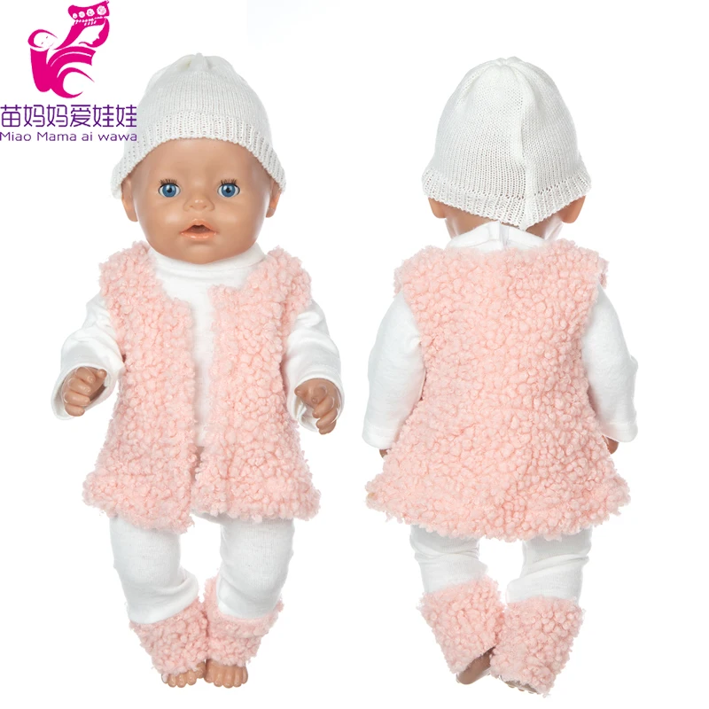 43 Cm Baby Doll Raincoat 18 Inch American Og Girl Doll Costume Girl Play Toys Clothes Wear Accessories