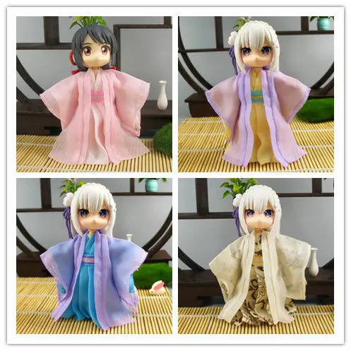 doll's house: ob11 doll dress hanfu suit antique dolls change the costume Eva multicolor free collocation