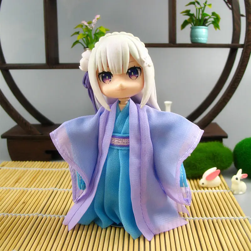 doll's house: ob11 doll dress hanfu suit antique dolls change the costume Eva multicolor free collocation