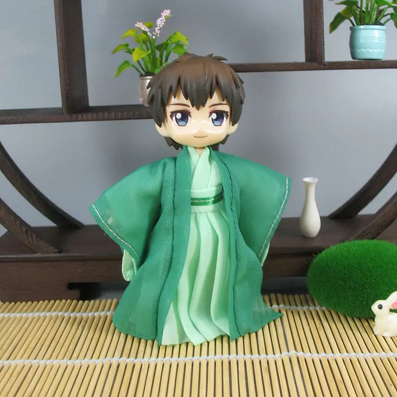 doll's house: ob11 doll dress hanfu suit antique dolls change the costume Eva multicolor free collocation