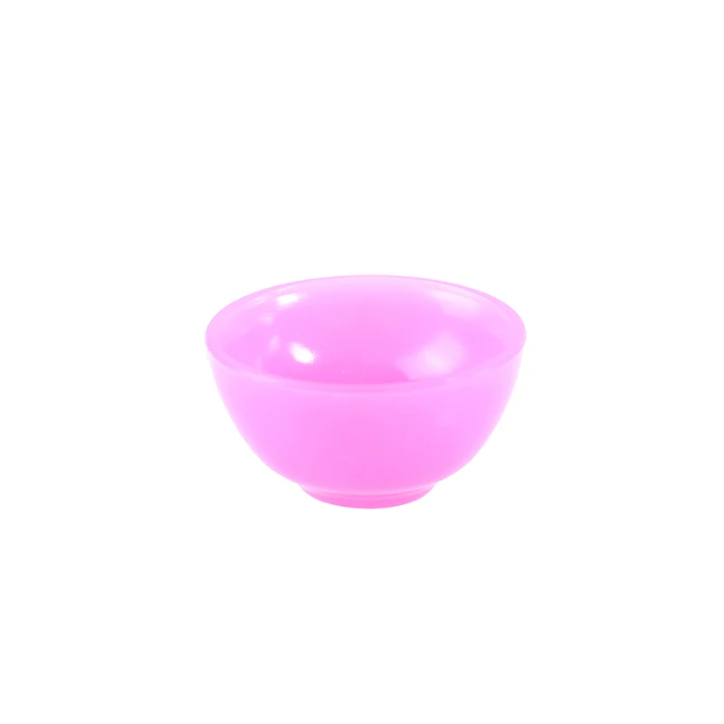 5Pcs/Set 1:12 Dollhouse Miniature Rice Bowl Salad Bowl Plastic Dish Tableware Mini Kitchen Furniture Accessories