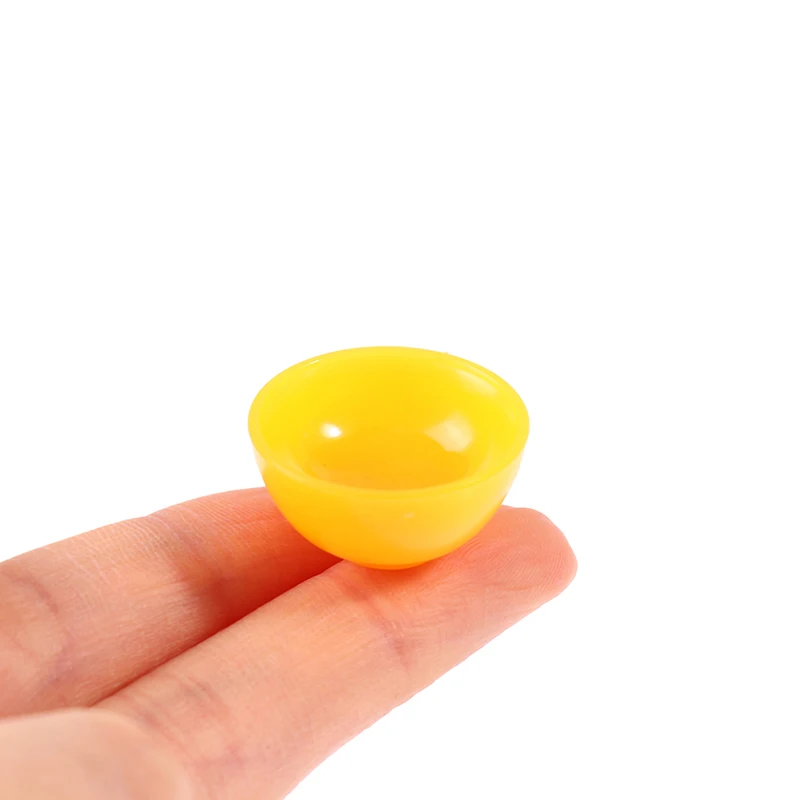 5Pcs/Set 1:12 Dollhouse Miniature Rice Bowl Salad Bowl Plastic Dish Tableware Mini Kitchen Furniture Accessories