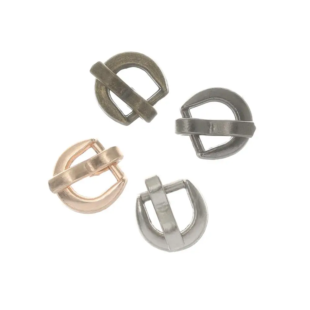 20PCS 4mm Mini Ultra-small Tri-glide Belt Buckle for Doll Bag Buckles DIY Stuffed Doll Buckle Shoes Clothes Sewing Accessories