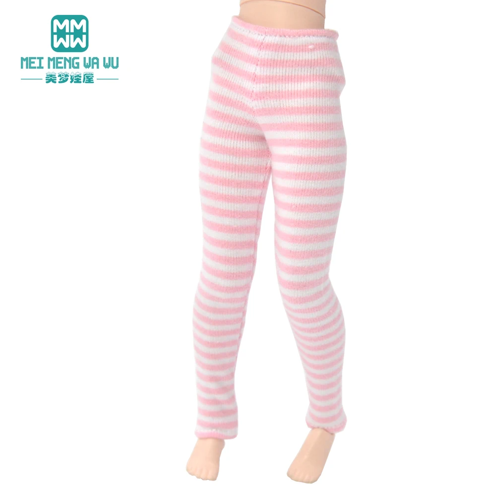 28cm Blyth Azone OB23 OB24 Doll Clothes Fashion Striped Leggings
