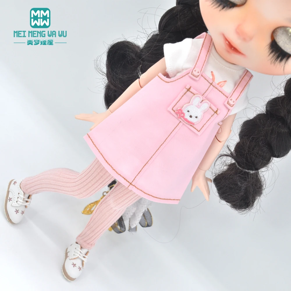 28cm Blyth Azone OB23 OB24 Doll Clothes Fashion Striped Leggings