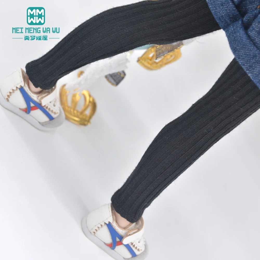 28cm Blyth Azone OB23 OB24 Doll Clothes Fashion Striped Leggings