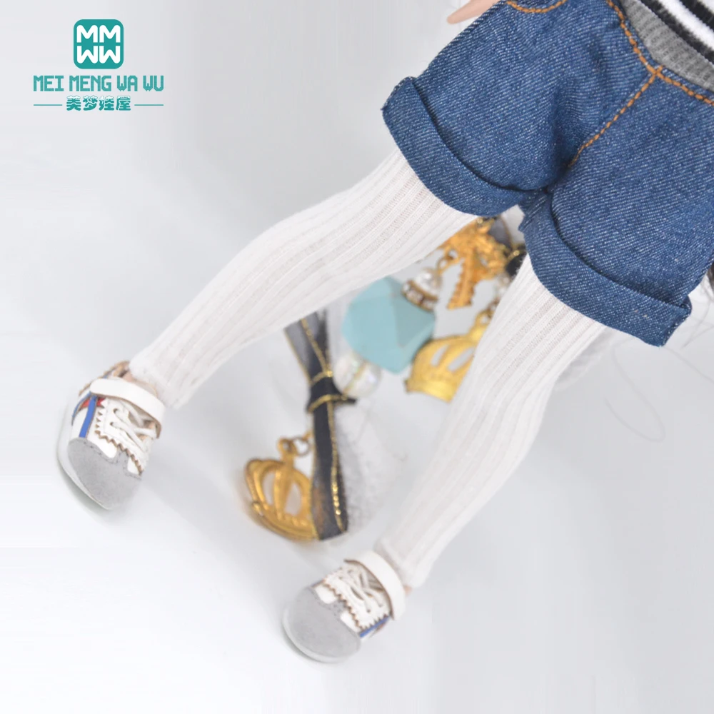 28cm Blyth Azone OB23 OB24 Doll Clothes Fashion Striped Leggings