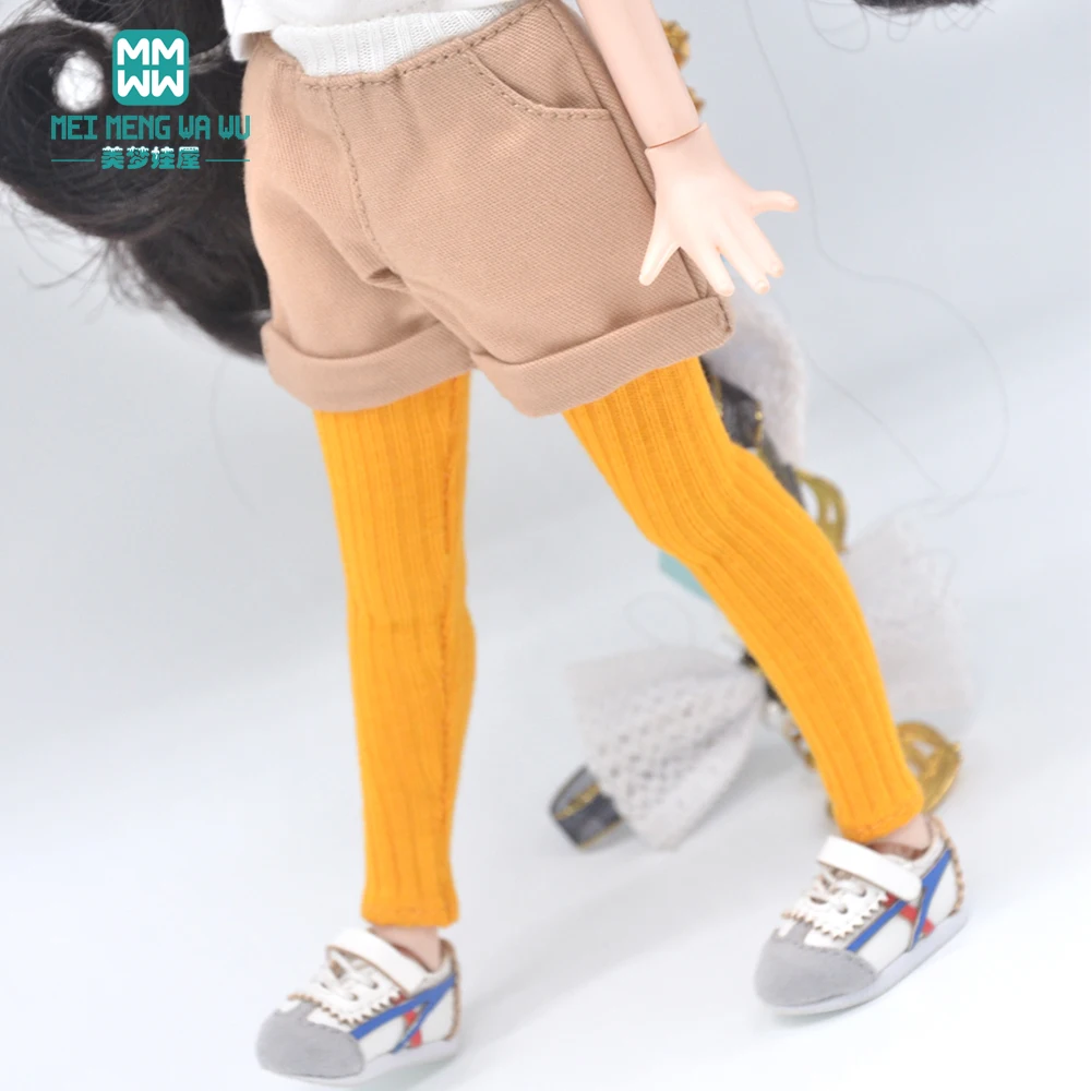 28cm Blyth Azone OB23 OB24 Doll Clothes Fashion Striped Leggings
