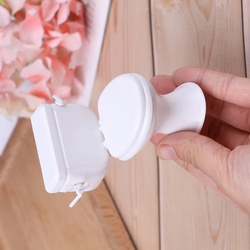 1PC Dollhouse Furniture Vintage Bathroom Modeling White Toilet Doll House Miniature Baby Pretend Toys Dolls Accessories Gift