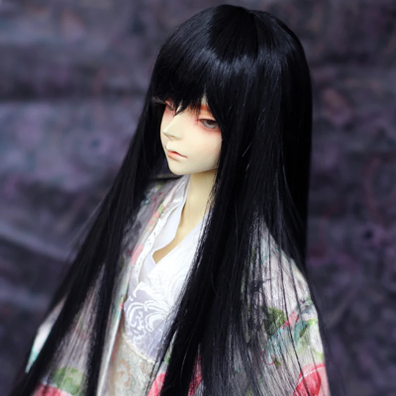 New Arrival 1/3 1/4 1/6 1/8 BJD Wig Ancient Cool Style Hair High Temperature Fiber Doll Wig Accessories