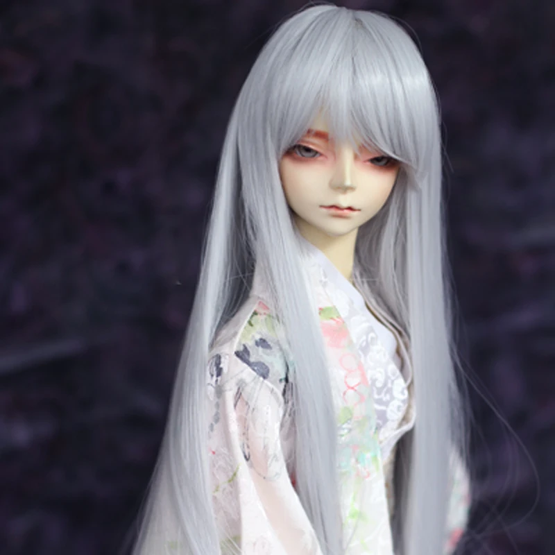 New Arrival 1/3 1/4 1/6 1/8 BJD Wig Ancient Cool Style Hair High Temperature Fiber Doll Wig Accessories