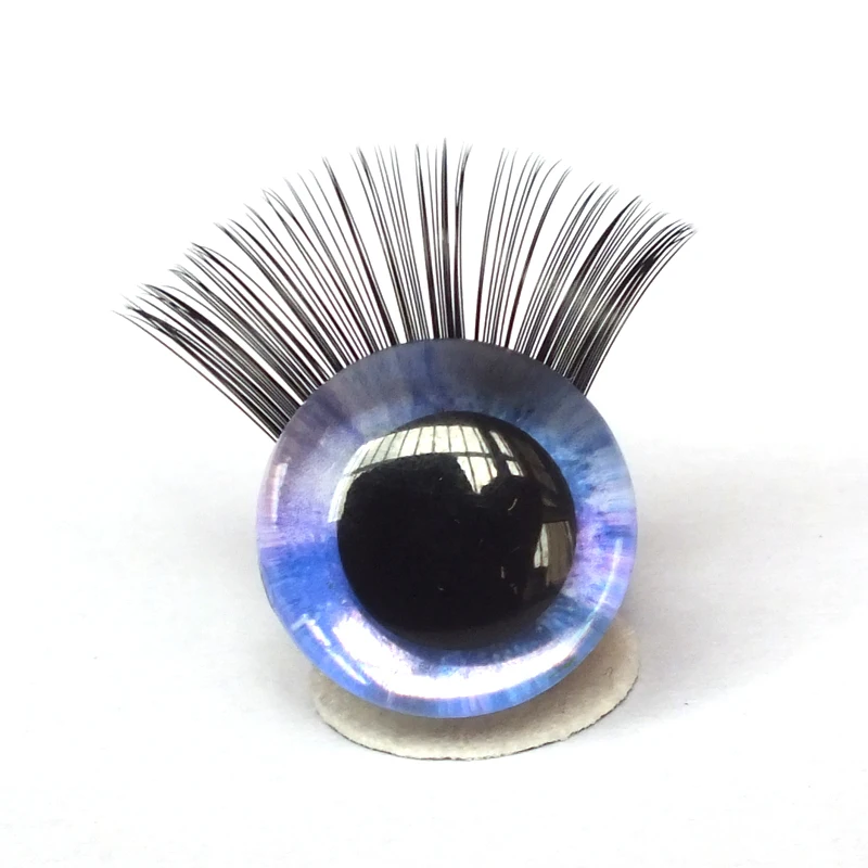 20pcs The Doll Lashes Plush Toy Eyes Eyelash Size 12-30mm Only The Eyelash DIY Plush DIY Doll Making Supply Accessories