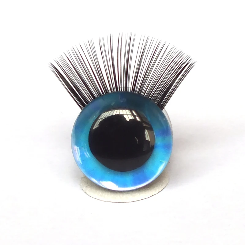 20pcs The Doll Lashes Plush Toy Eyes Eyelash Size 12-30mm Only The Eyelash DIY Plush DIY Doll Making Supply Accessories
