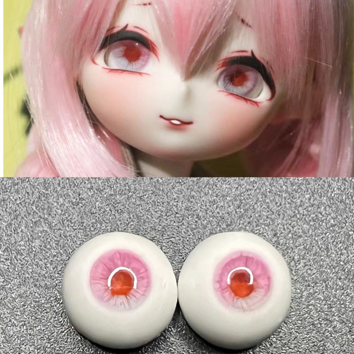 New Doll Eyes 8/10/12/14/16/18/20/22/24mm for 1/4 1/6 1/8 Bjd Doll Ob11 Plaster Eyeball Diy Girl Toys Dress Up Doll Accessories