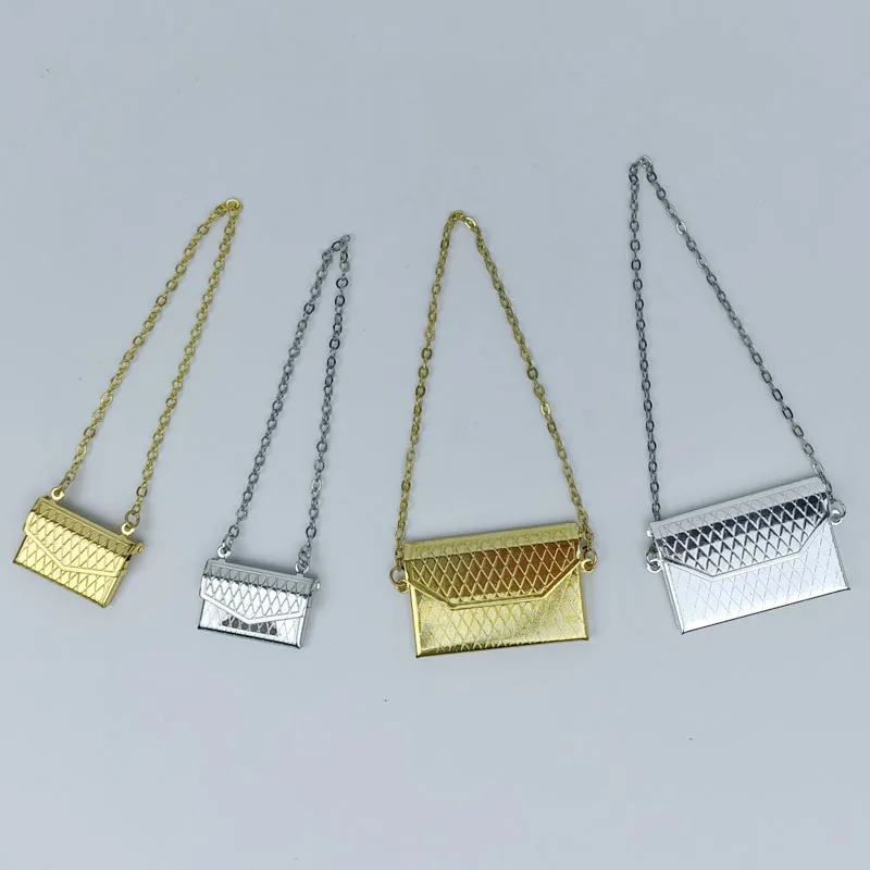 Fashion Metal Bag For 11.5" Doll Accessories Openable Chain Bag Purse For 1/6 BJD Doll Children's DIY Toys Gifts