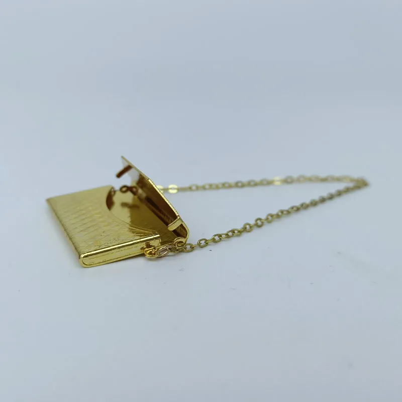 Fashion Metal Bag For 11.5" Doll Accessories Openable Chain Bag Purse For 1/6 BJD Doll Children's DIY Toys Gifts